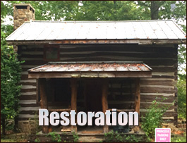 Historic Log Cabin Restoration  Olmsted Falls, Ohio